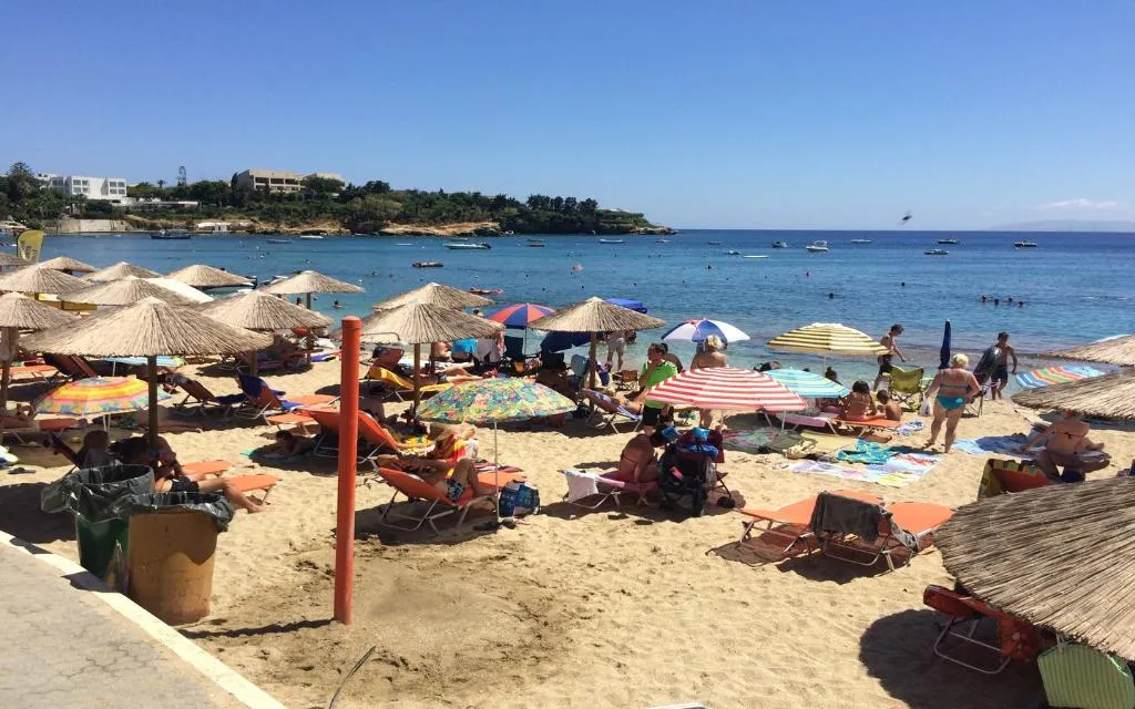 Beach, Renia hotel, Crete