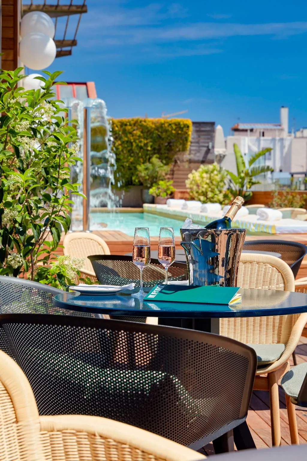 Terrace, Sir Victor Hotel part of Sircle Collection, Barcelona