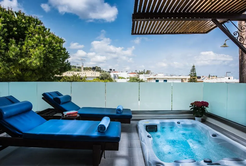Double or Twin WITH JACUZZI Room, Balsamico Traditional Suites, Crete