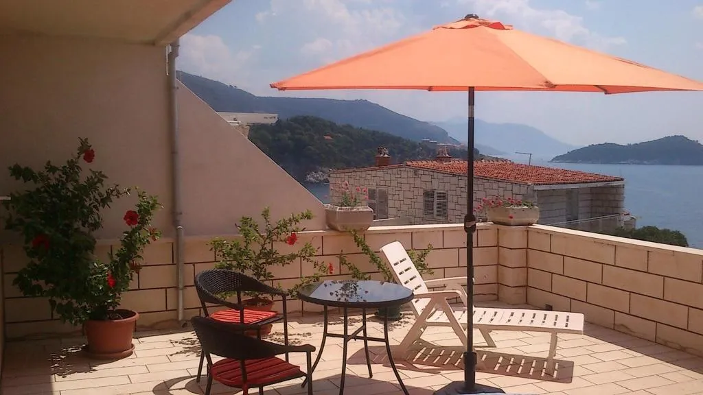 Terrace, Apartments Mare, Dubrovnik