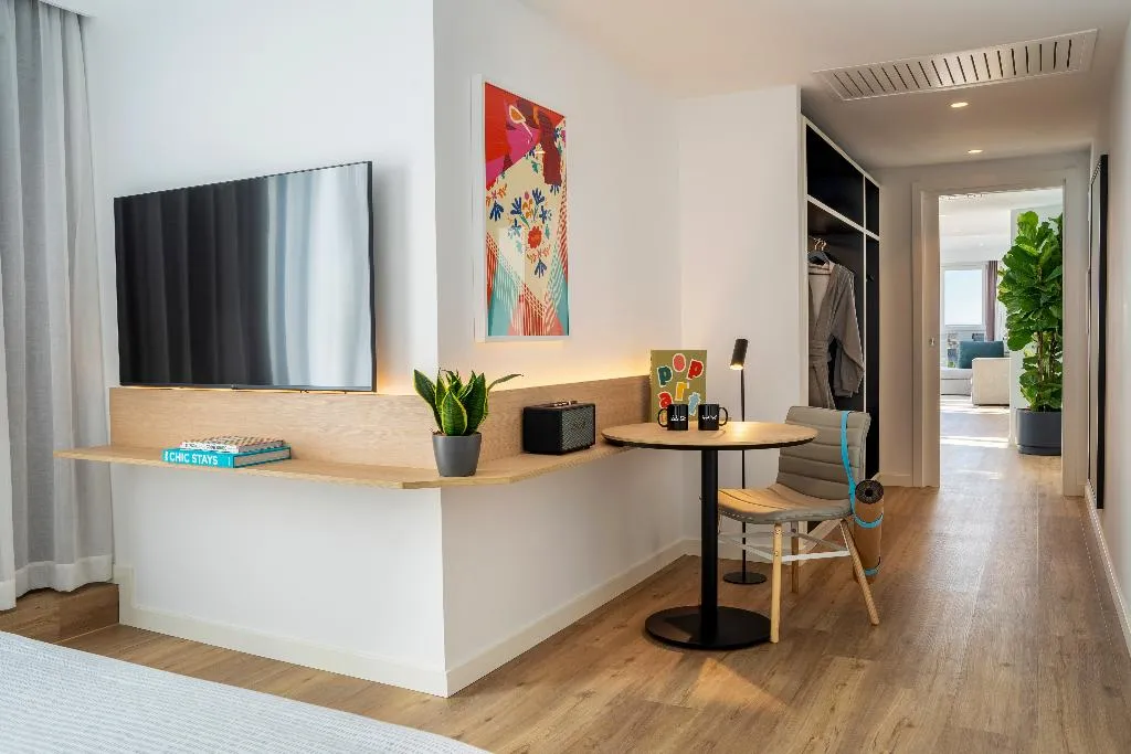 Double or Twin ONE BEDROOM Room, Innside By Meliá Madrid Valdebebas, Madrid
