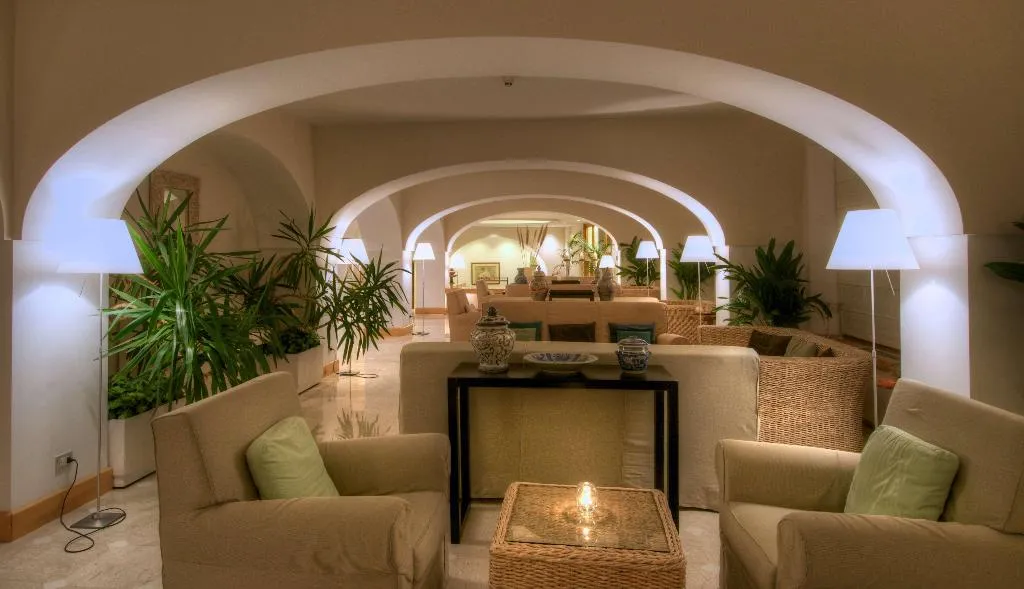 Lobby, Grand Hotel Aminta, Naples