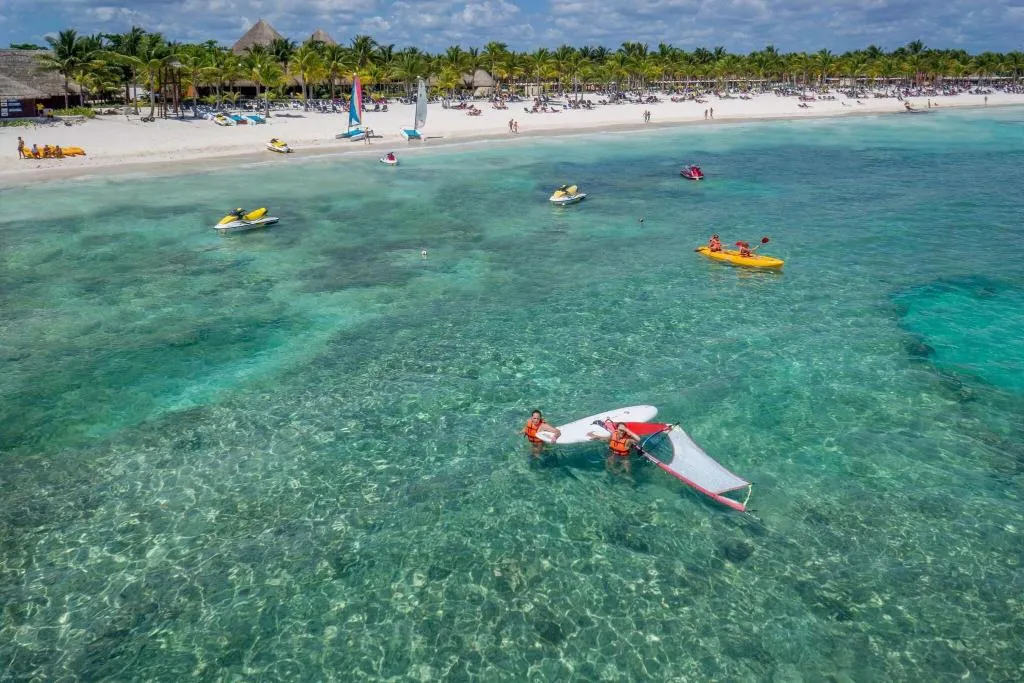 Beach, Barceló Maya Caribe, Cancun Area