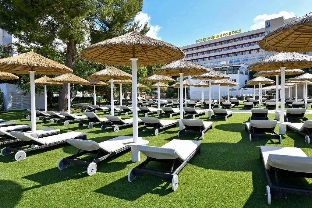 Terrace, Salles Hotel Marina Portals, Majorca