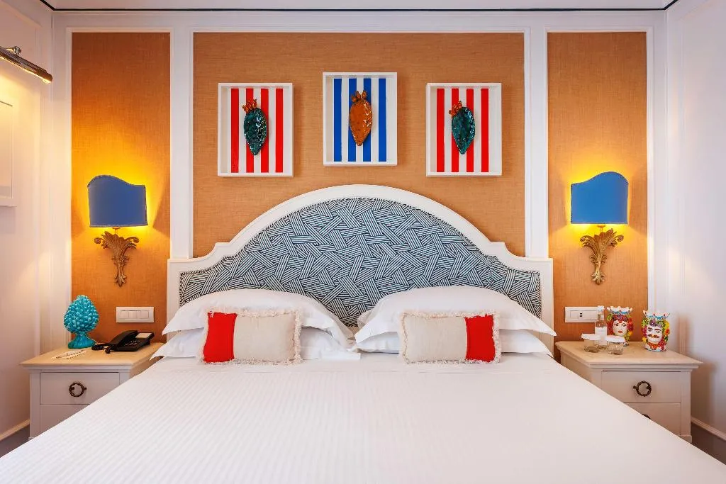 DOUBLE DELUXE WITH BALCONY Room, Grand Hotel San Pietro, Taormina