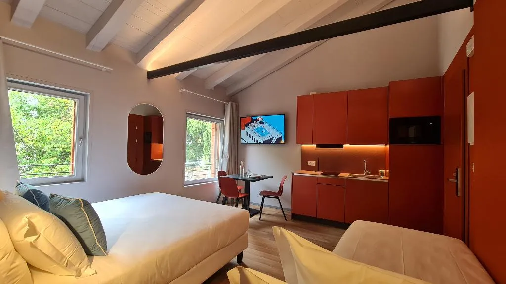 APARTMENT CAPACITY 3 ONE BEDROOM Room, Garden Hotel Michelangelo, Venice