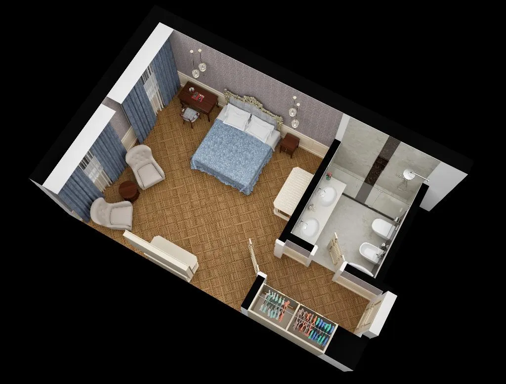 DOUBLE DELUXE Room, Baglioni Hotel Luna, Venice