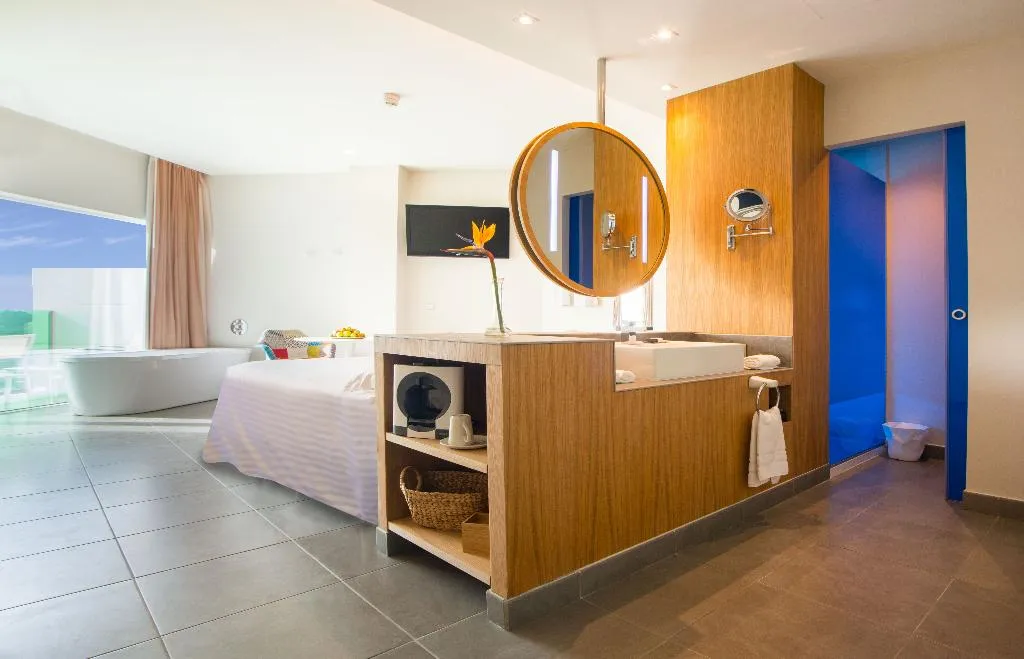 DOUBLE SINGLE USE DELUXE KING BED Room, Higueron Hotel Malaga Curio collection by HILTON, Costa Del Sol