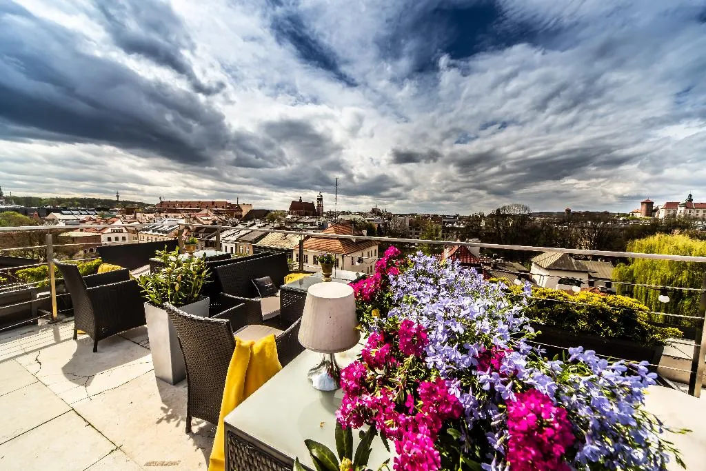 Terrace, Hotel Rubinstein, Krakow