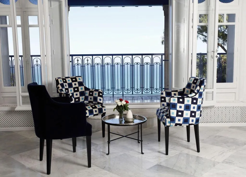 Lobby, La Villa Bleue, Tunisia