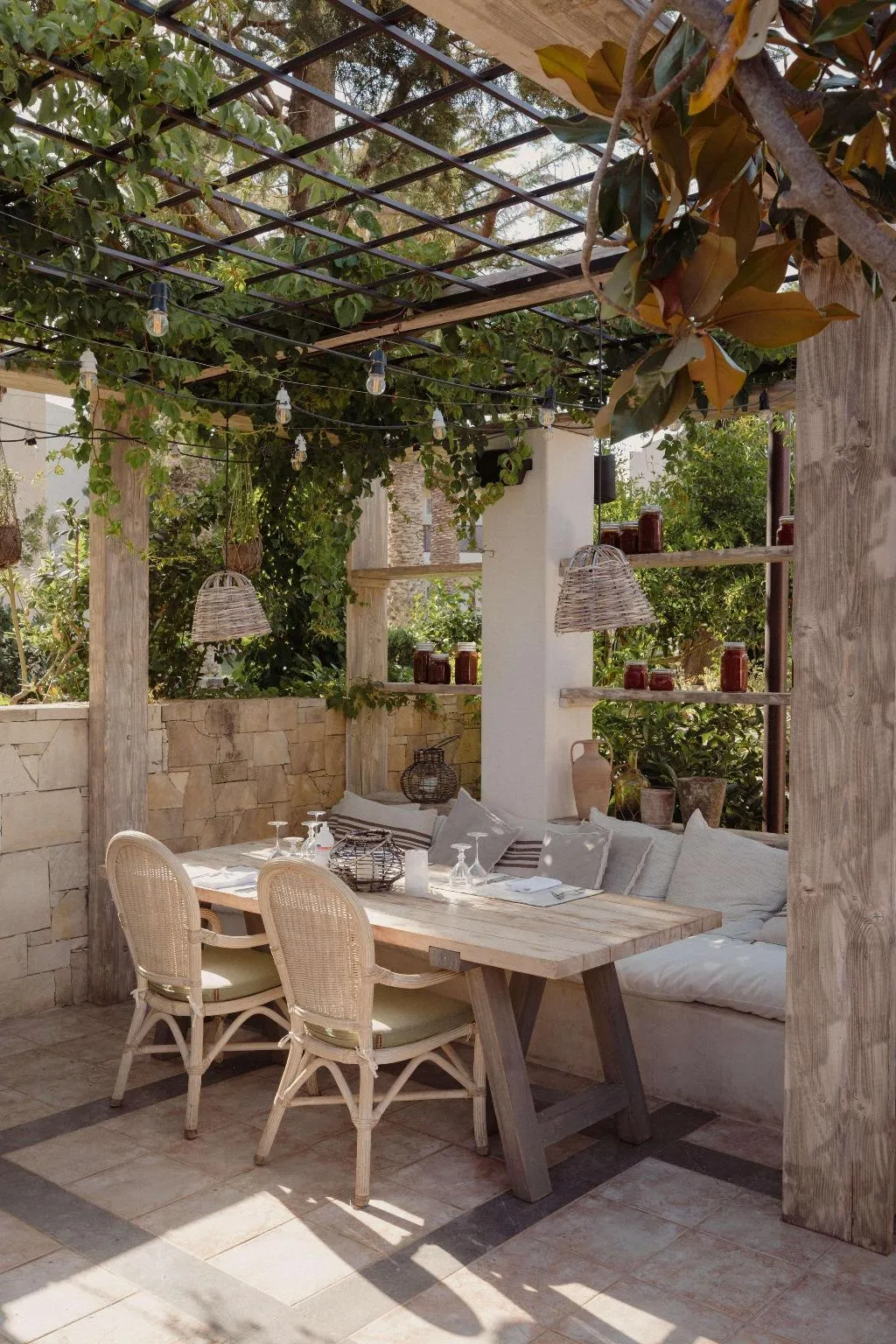 Restaurant, Phāea Cretan Malia, Crete