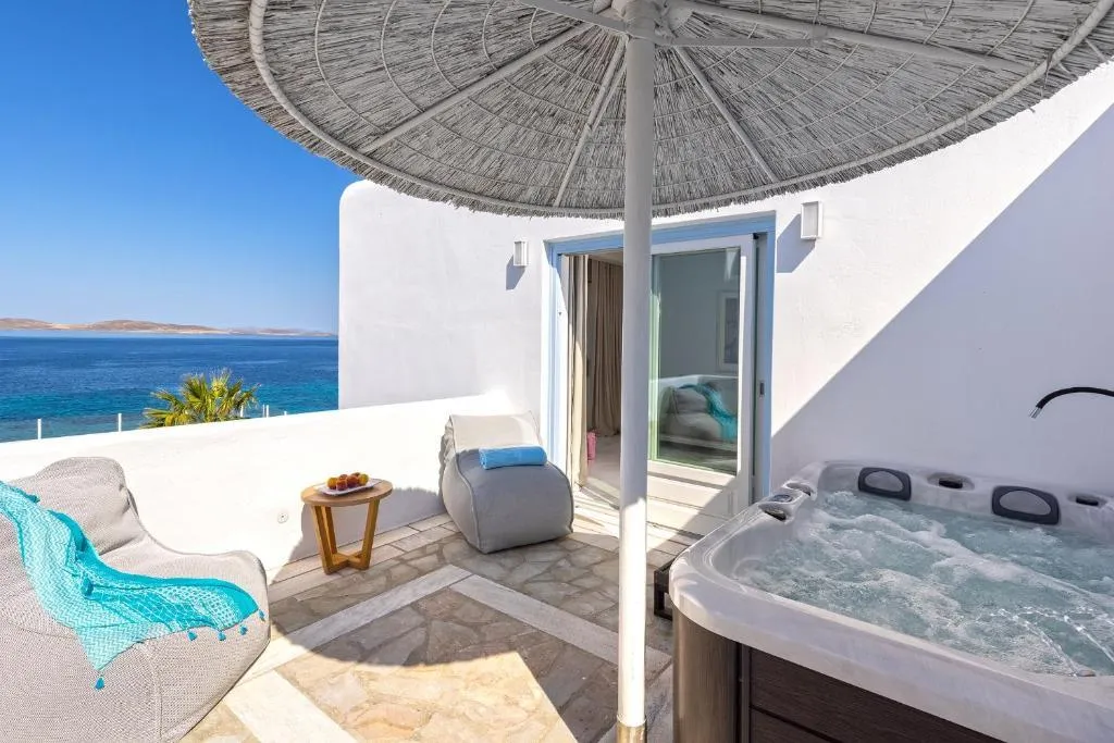 DOUBLE WITH JACUZZI Room, Saint John Hotel Villas & Spa, Mykonos