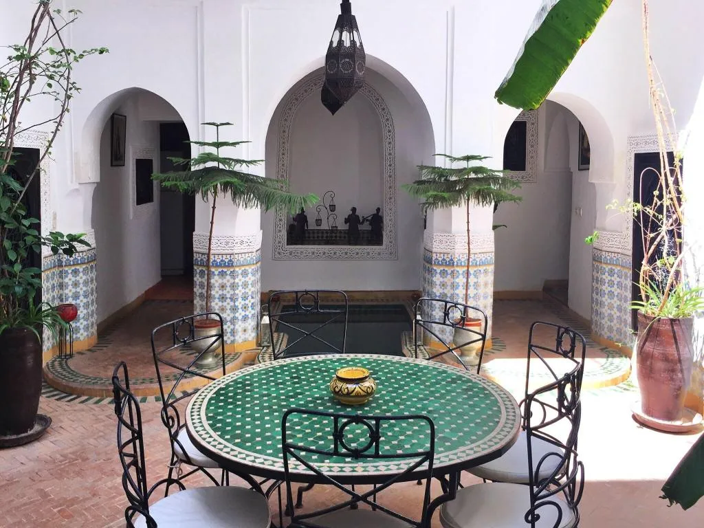 Lobby, Riad Al Mamoune, Marrakech