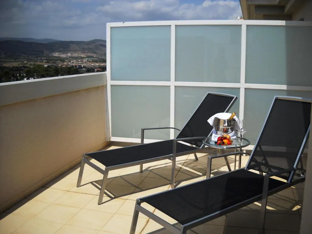 Terrace, Hotel Luz Castello, Valencia