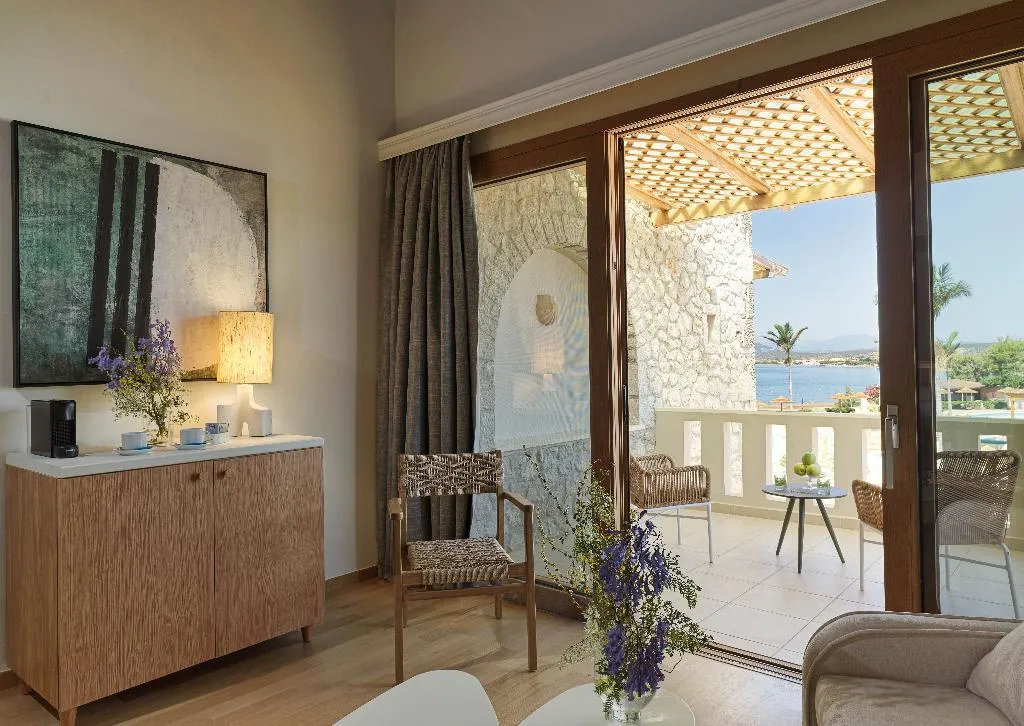 DOUBLE DELUXE SEA VIEW Room, Seafos Luxury Resort & Spa, Kalamata