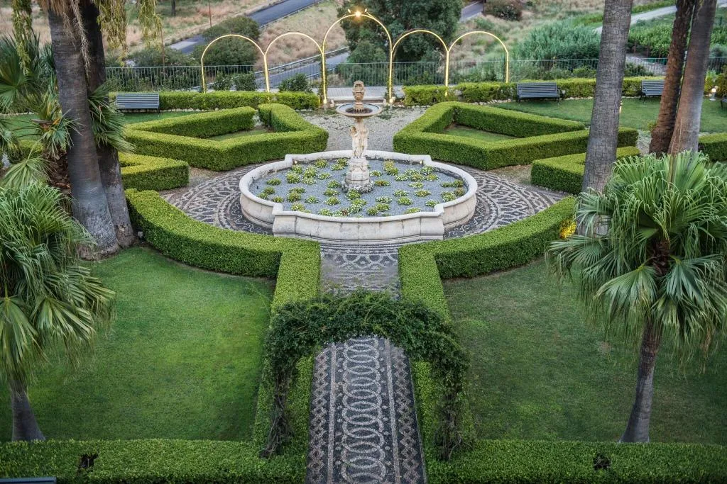 General view, Villa Pulejo, Catania