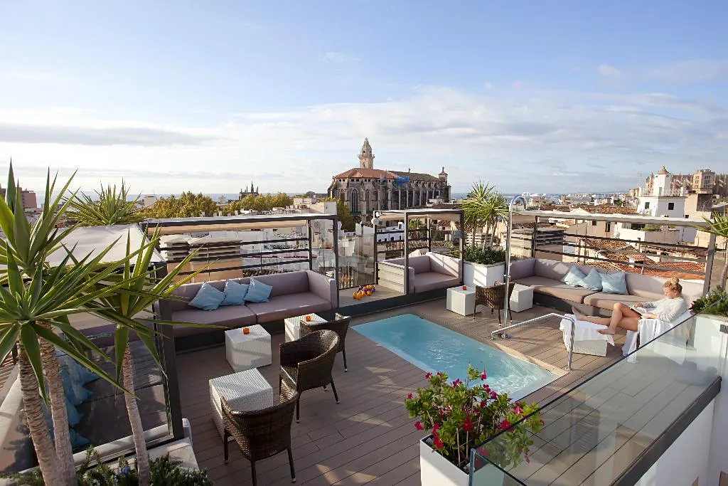 Terrace, Palma Suites Hotel Residence, Majorca