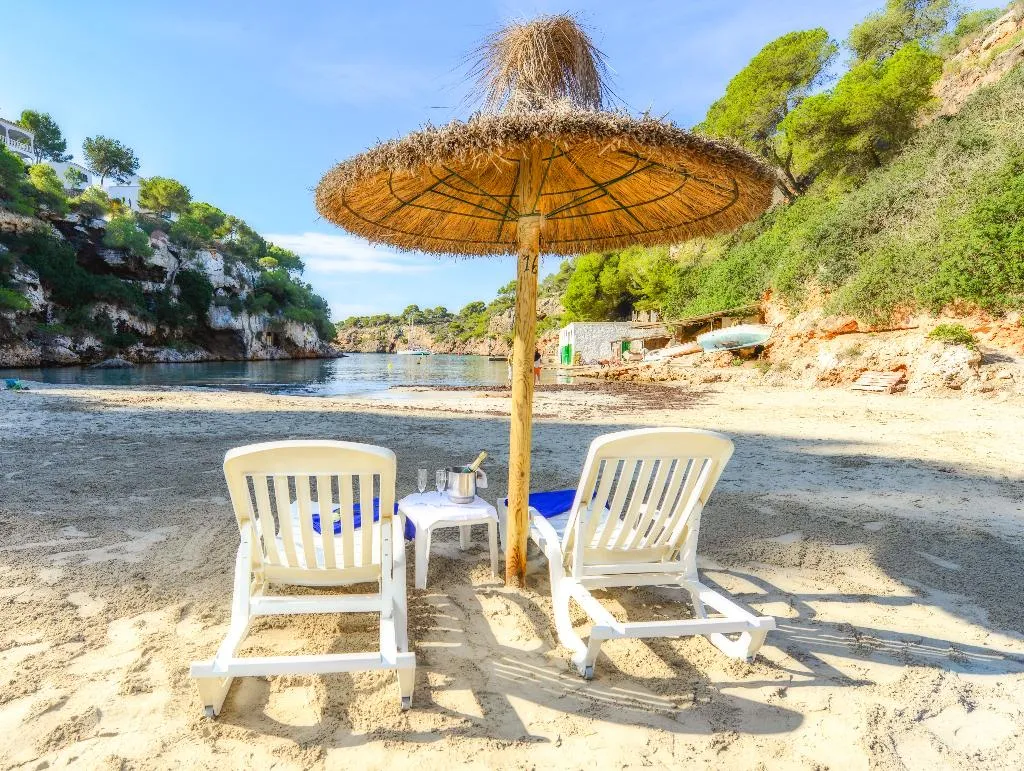 Beach, Ona Cala Pi Club, Majorca
