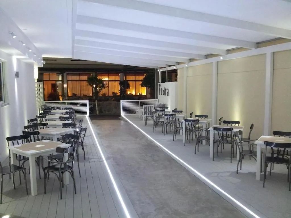 Restaurant, Fedra Apartments Hersonissos, Crete