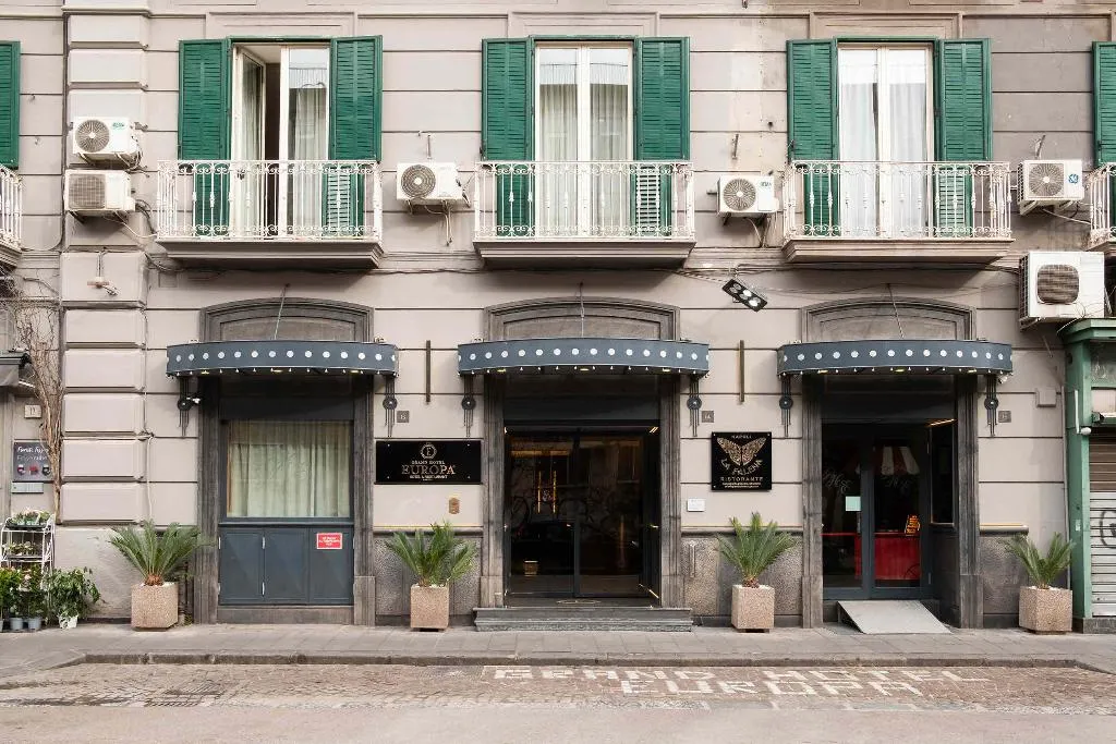 General view, Grand Hotel Europa, Naples