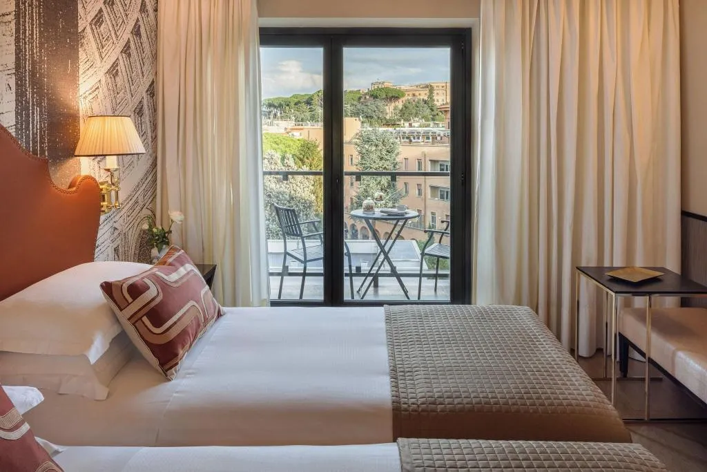 Double or Twin DELUXE Room, Starhotels Michelangelo Roma, Rome