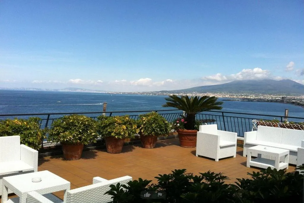 Terrace, Hotel Stabia, Naples