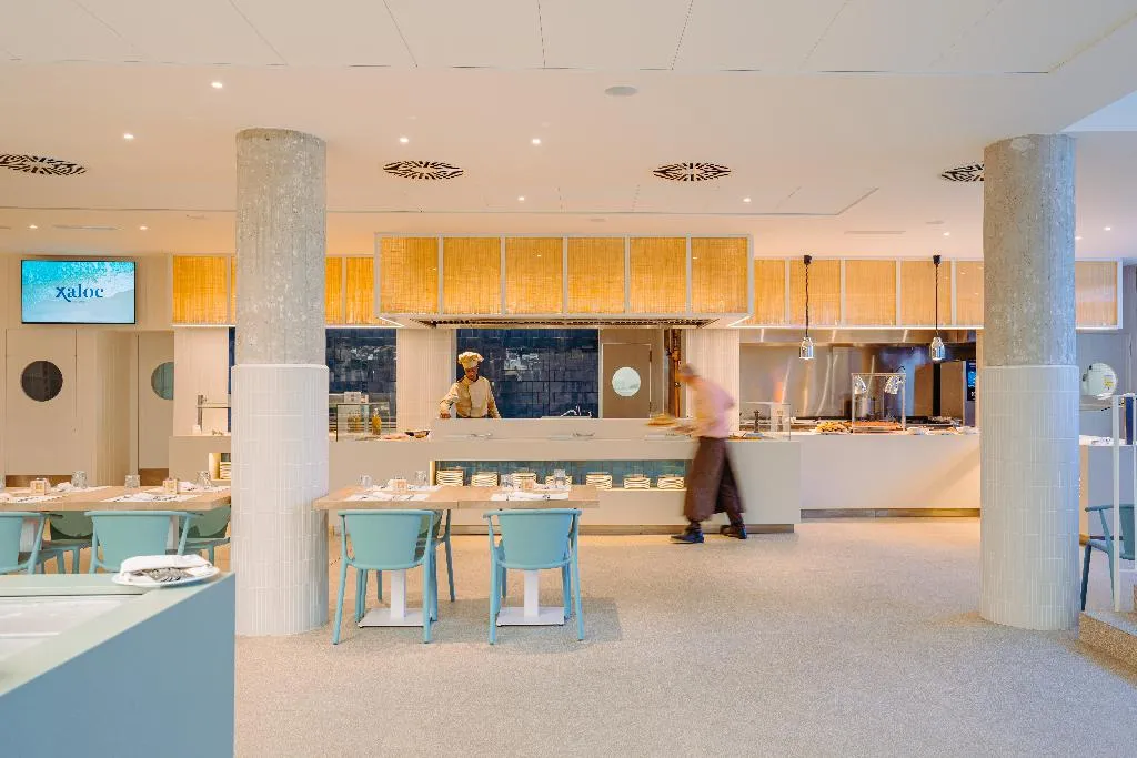 Restaurant, Blaumar Hotel, Costa Dorada