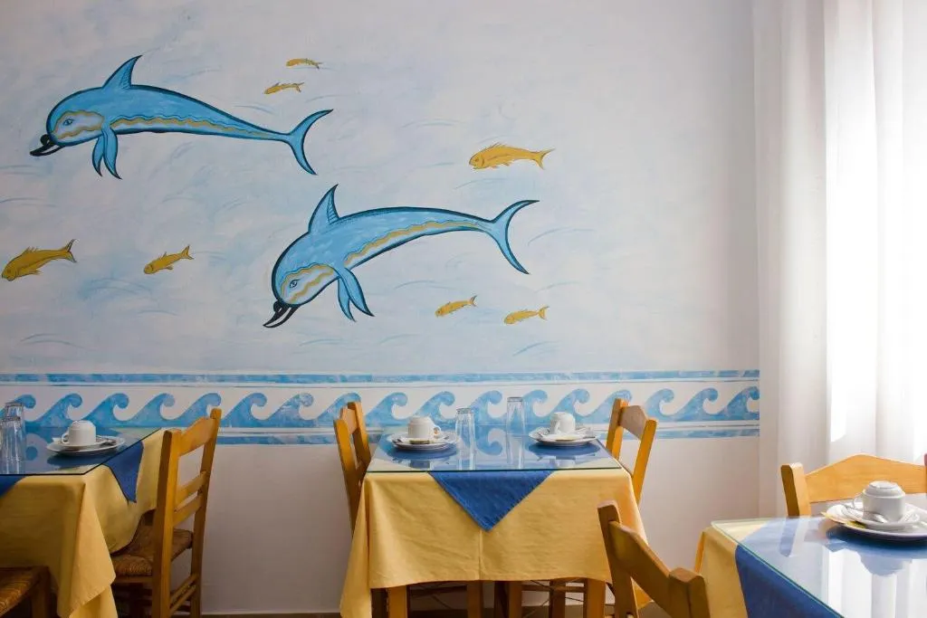 Restaurant, Hotel Leta, Santorini