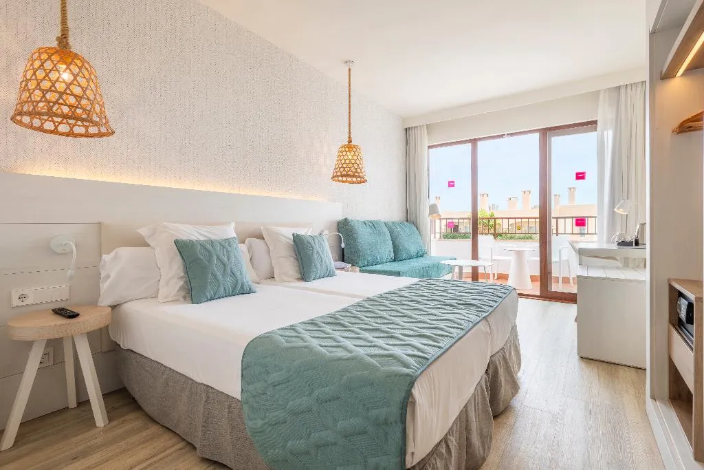 TRIPLE PARTIAL SEA VIEW Room, Leonardo Royal & Suites hotel Ibiza Santa Eulalia, Ibiza