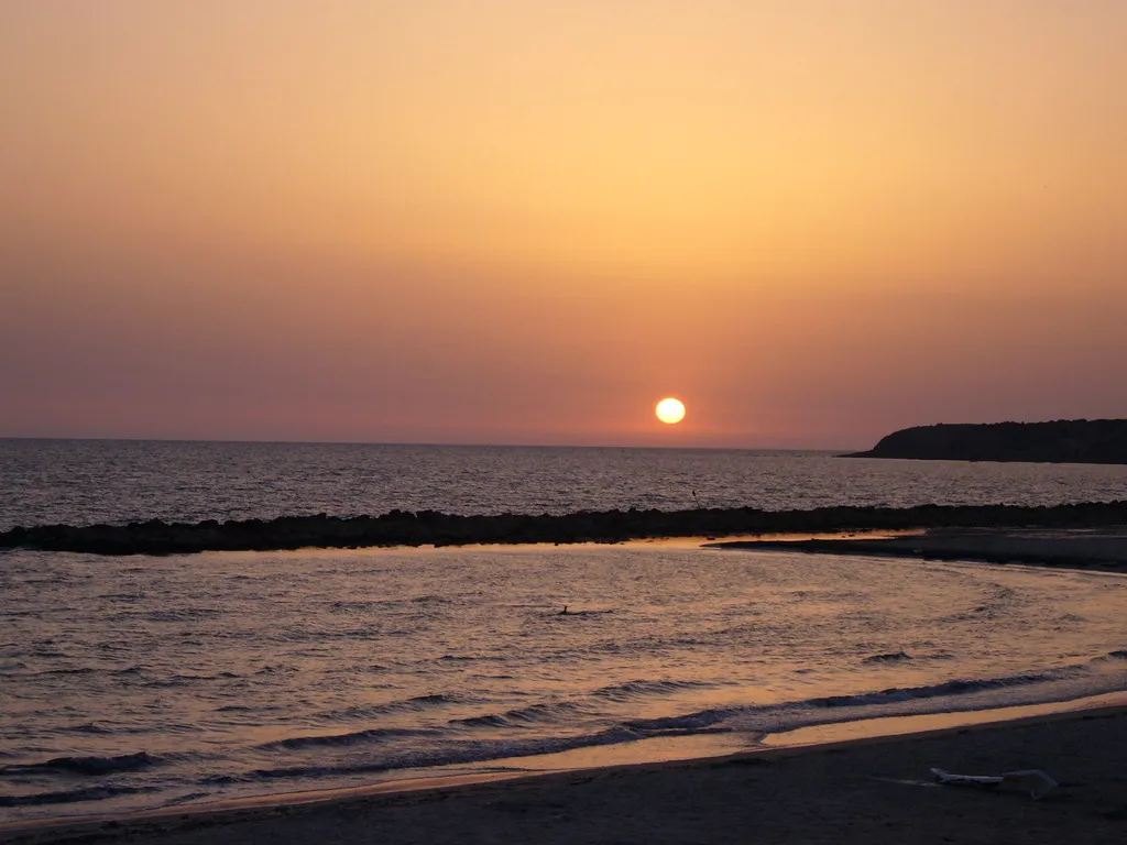 Beach, Les Palmiers, Tunisia