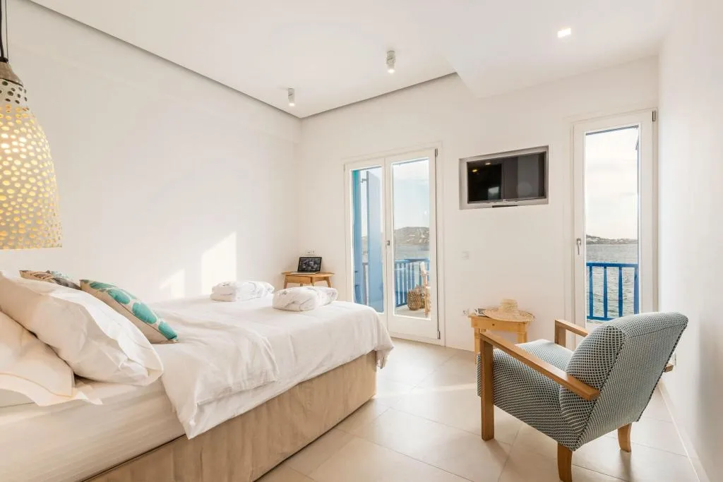 Room, Bluetopia Suites, Mykonos