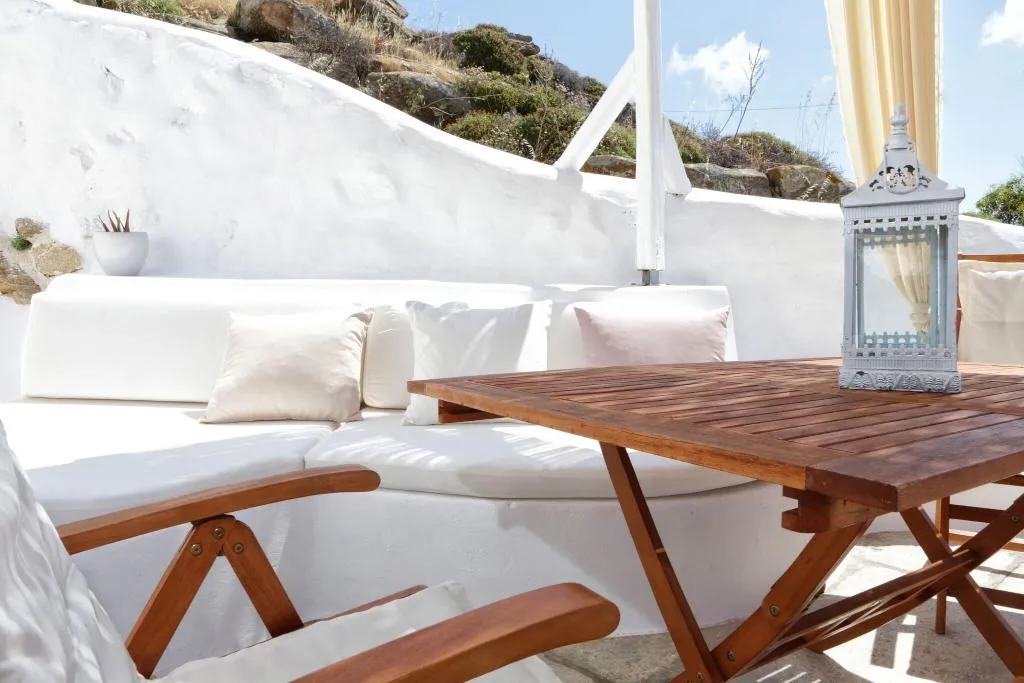 Terrace, La Maison Blanche, Mykonos