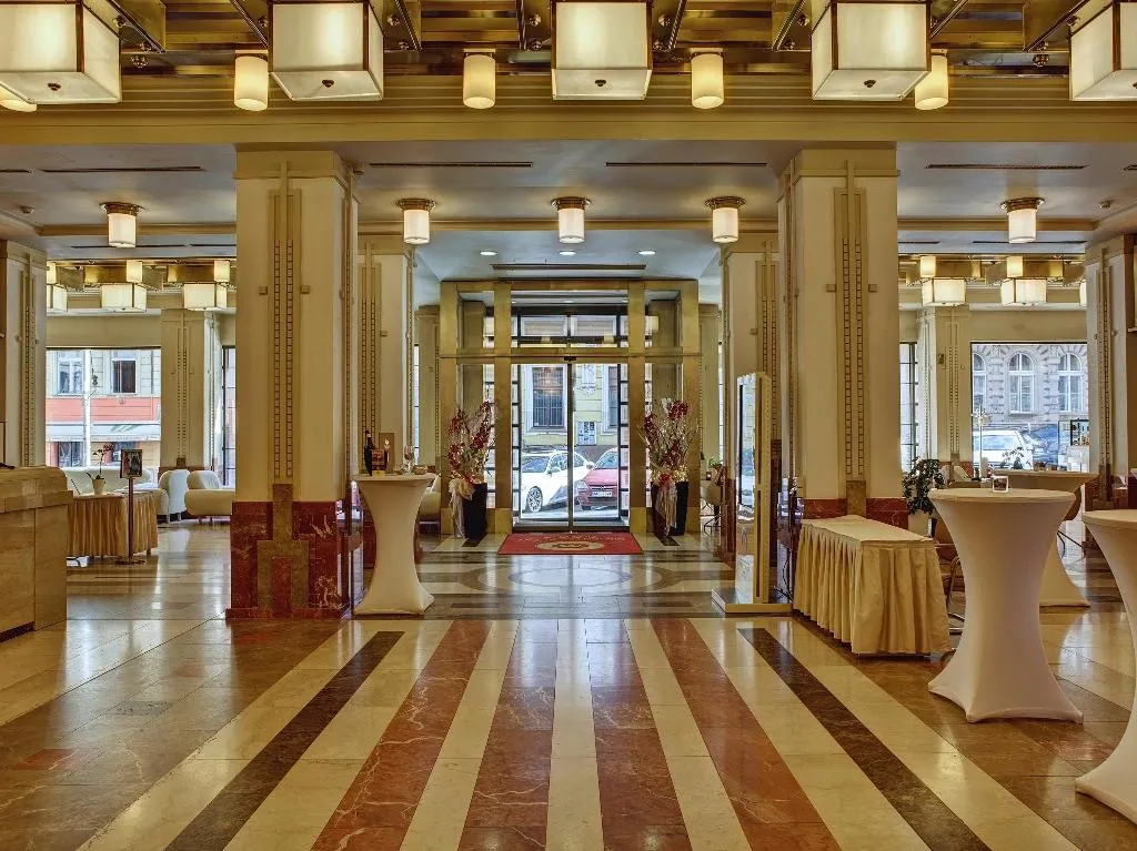 Lobby, Majestic Plaza Hotel Prague, Prague