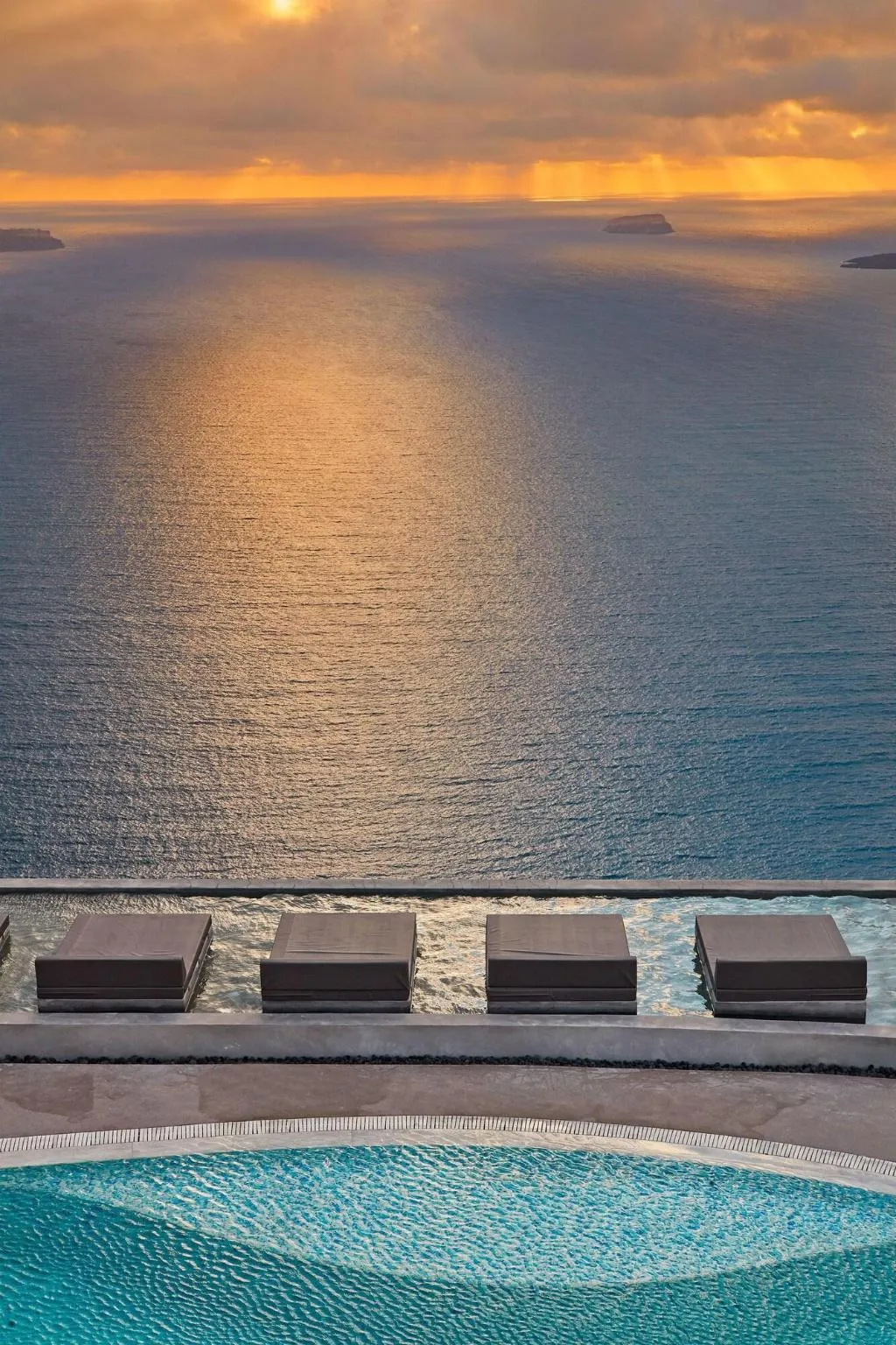 Terrace, Lilium Hotel, Santorini