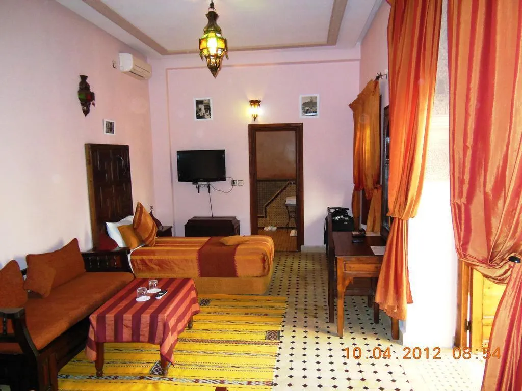 General view, Riad Ahlam, Fez
