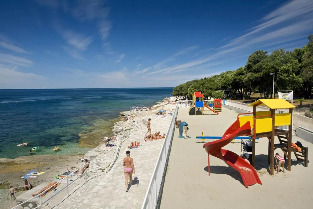 Beach, Lanterna Resort, Istria