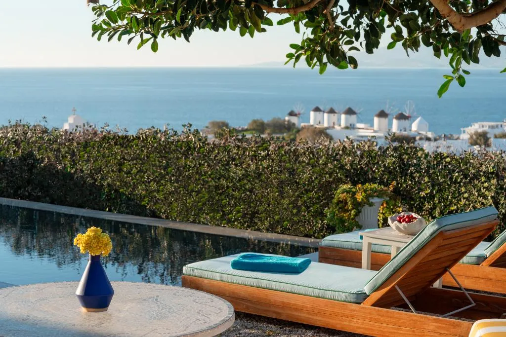 Restaurant, Belvedere Hilltop Complex Rooms & Suites, Mykonos