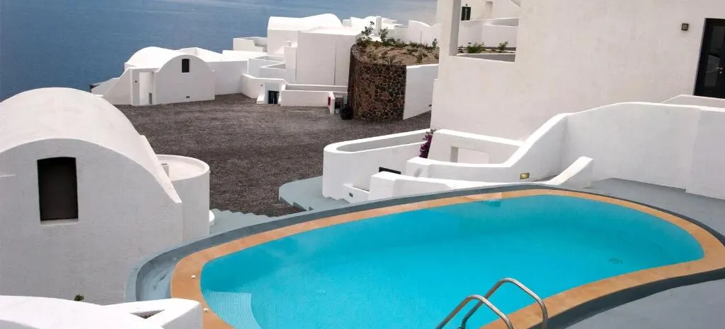 SUITE SEA VIEW WITH PRIVATE POOL Room, Grand Ambassador Santorini, Santorini