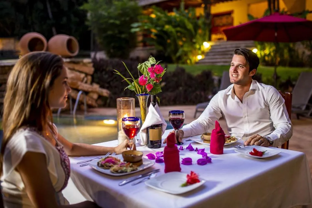 Restaurant, The Lodge at Uxmal, Cancun Area