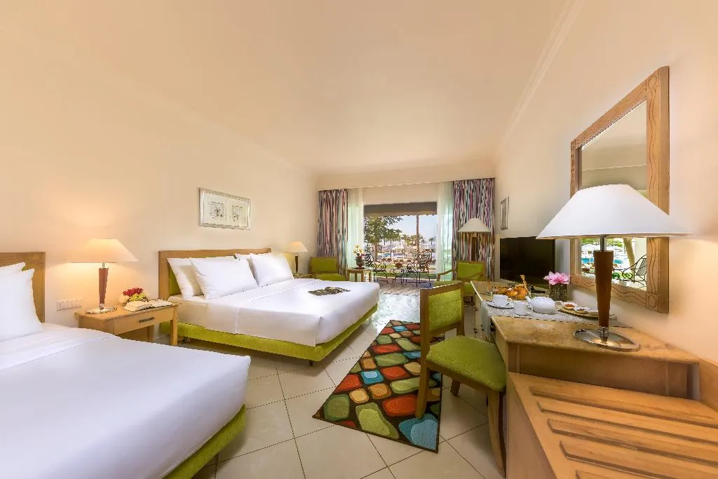 FAMILY ROOM SEA VIEW KING BED Room, Movenpick Resort Taba, Red Sea Riviera