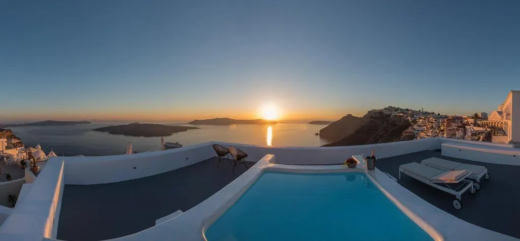 Terrace, Aria Suites, Santorini