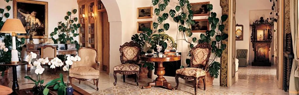 Lobby, Le Sirenuse, Naples