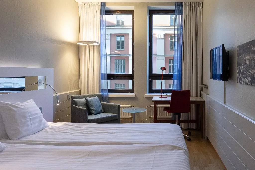 DOUBLE KING SIZE BED Room, Scandic Kaisaniemi, Helsinki
