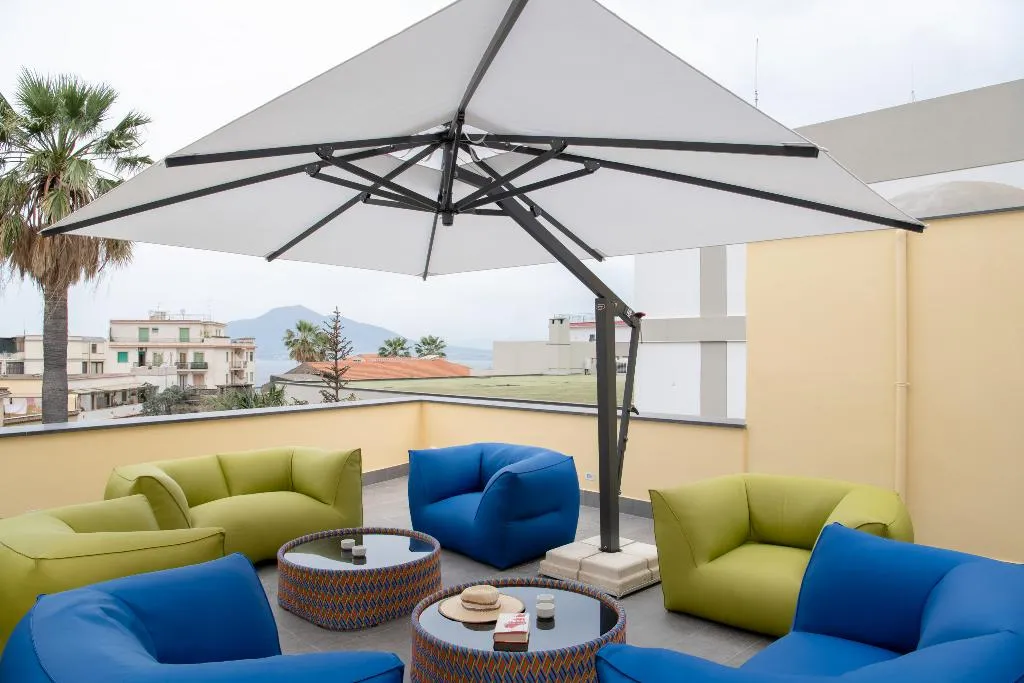 Terrace, Don Giulio Luxury Rooms, Naples