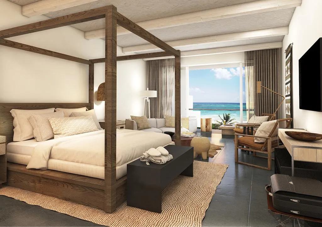 DOUBLE KING SIZE BED Room, UNICO 20°87° Hotel Riviera Maya, Cancun Area
