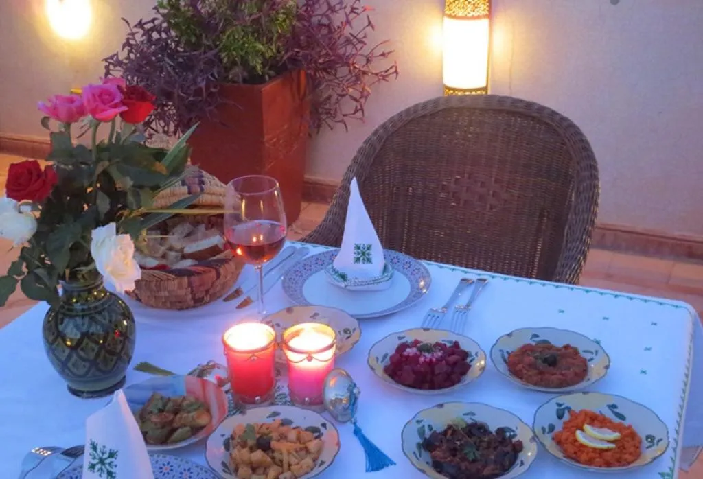 Restaurant, Riad Hikaya, Marrakech