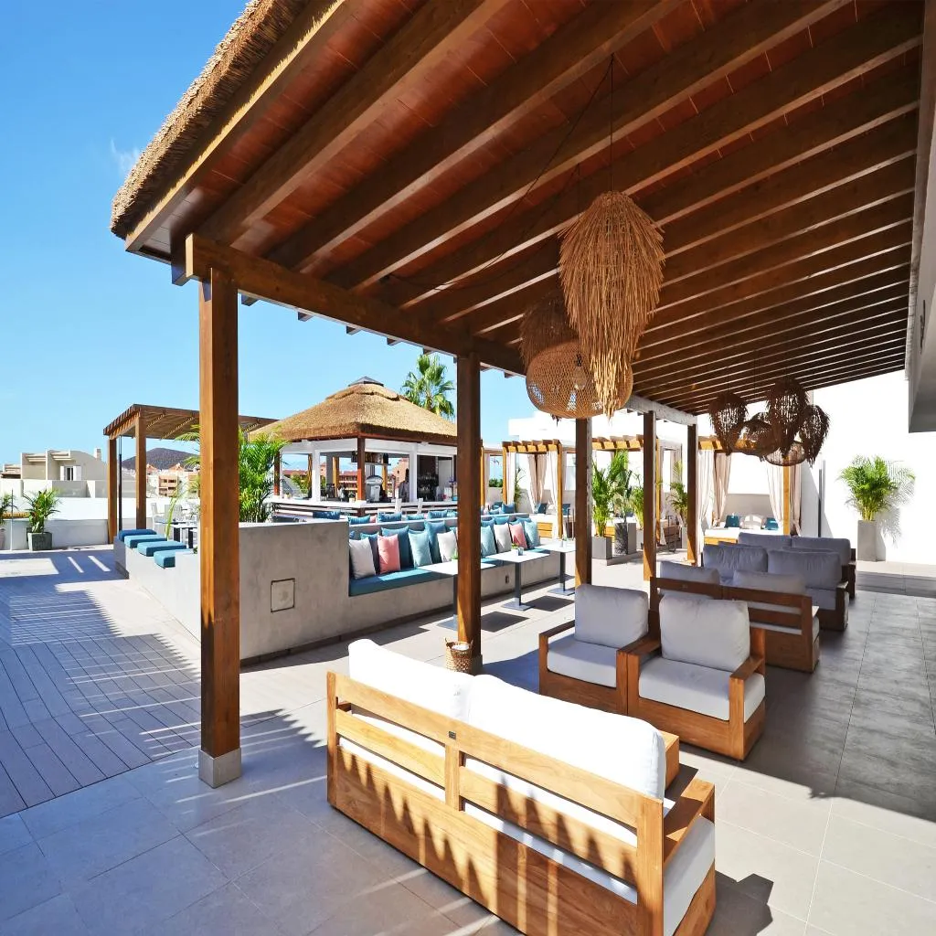 Terrace, Ohasis Apartments, Tenerife