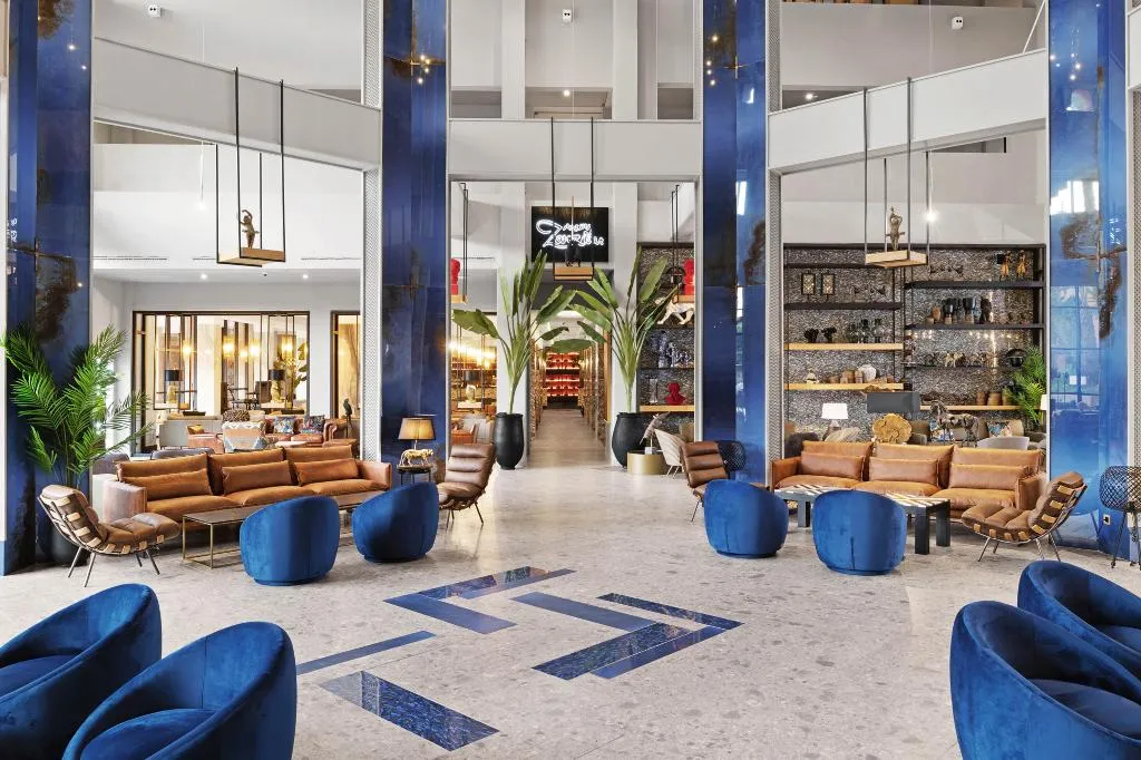 Lobby, Hotel Riu Tikida Garden Adults Only- All Inclusive, Marrakech