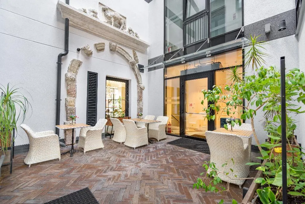 Terrace, Forums Boutique Hotel, Riga