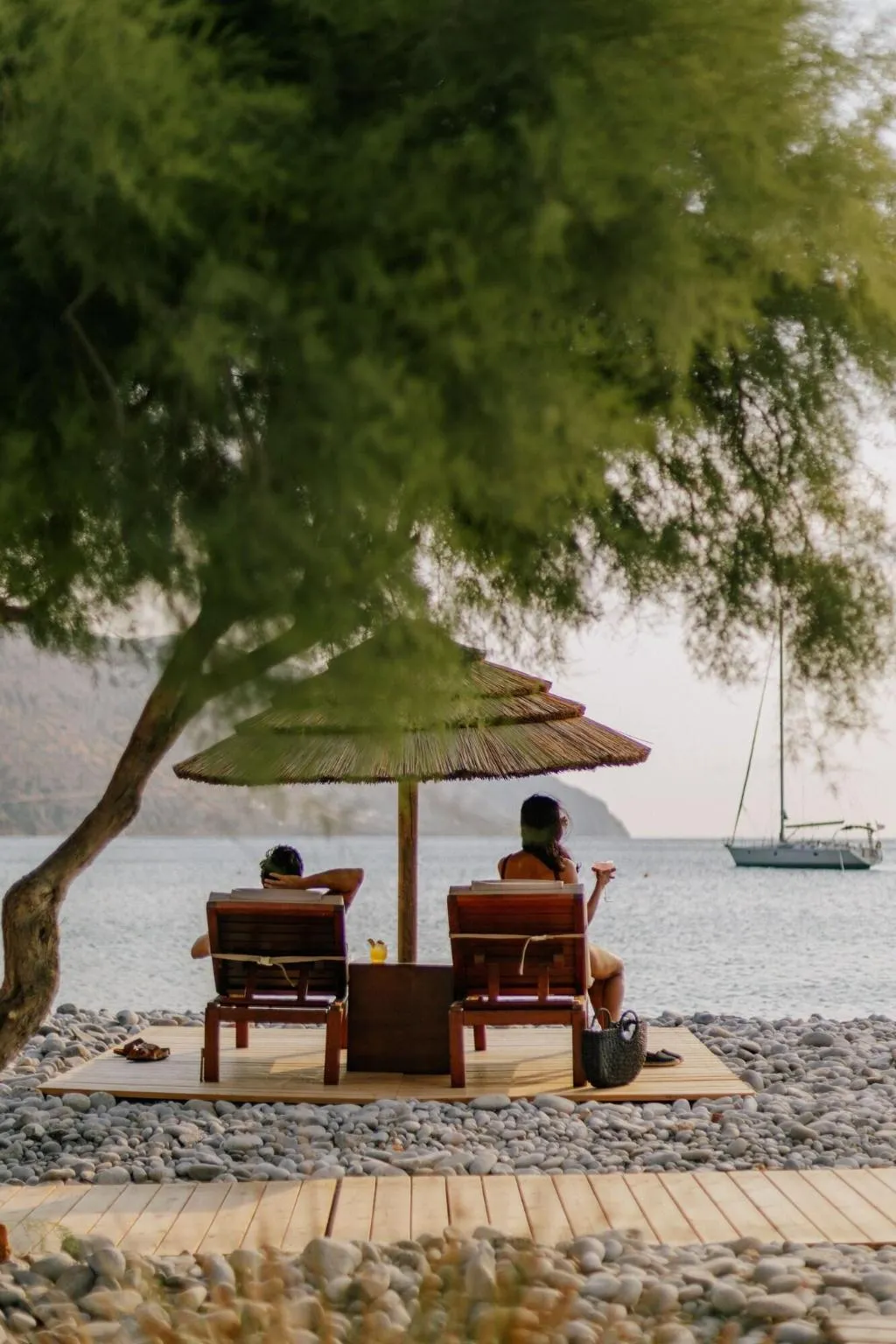 Beach, Phaea Blue, a member of SLH, Crete